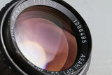 SMC Pentax 50mm F/1.2 Lens for Pentax K #49021C3