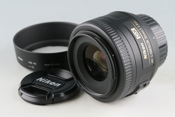 Nikon AF-S DX Nikkor 35mm F/1.8 G Lens #49040A3