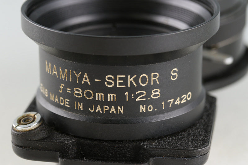 Mamiya-Sekor S 80mm F/2.8 Lens #49050E6
