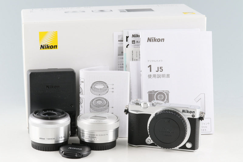 【美品】Nikon 1 J5 10-30mmレンズセット《ショット数1402回》