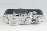 Leica Leitz IIIf Red Dial 35mm Rangefinder Film Camera #49079L1
