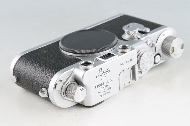 Leica Leitz IIIf Red Dial 35mm Rangefinder Film Camera #49079L1