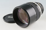 Nikon Nikkor 135mm F/2 Ais Lens #49086A5