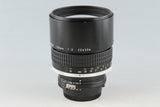 Nikon Nikkor 135mm F/2 Ais Lens #49086A5