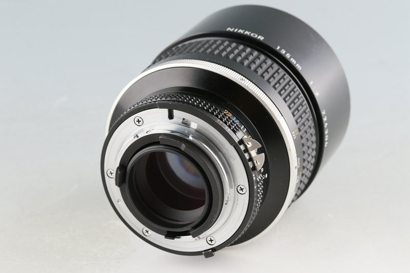 Nikon Nikkor 135mm F/2 Ais Lens #49086A5 – IROHAS SHOP