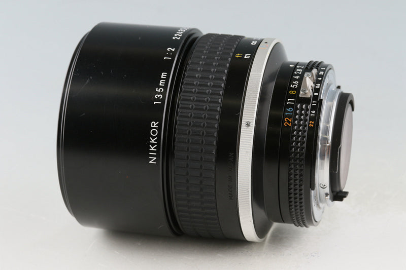 Nikon Nikkor 135mm F/2 Ais Lens #49086A5 – IROHAS SHOP