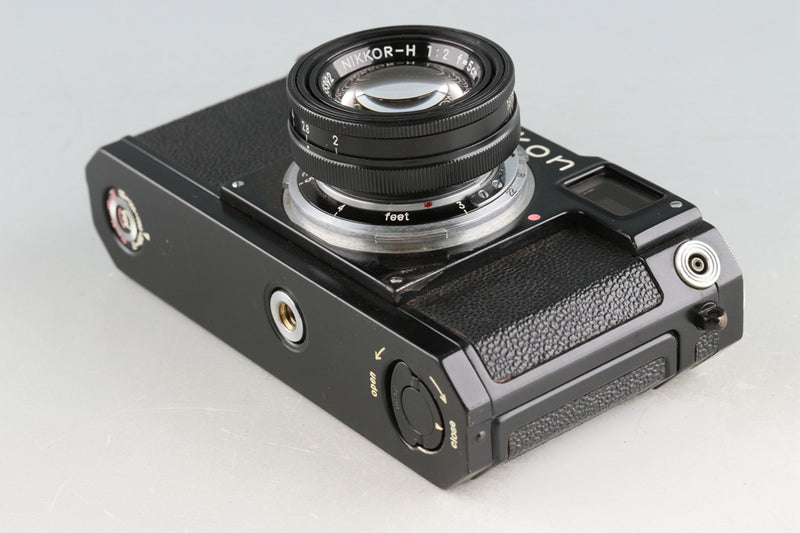 Nikon S2 Original Black Paint + NIKKOR-H 50mm F/2 Lens #49110D2