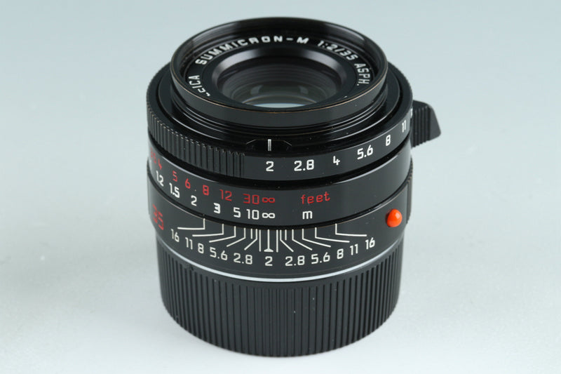 Leica Summicron-M 35mm F/2 ASPH. Black Paint Lens for Leica M