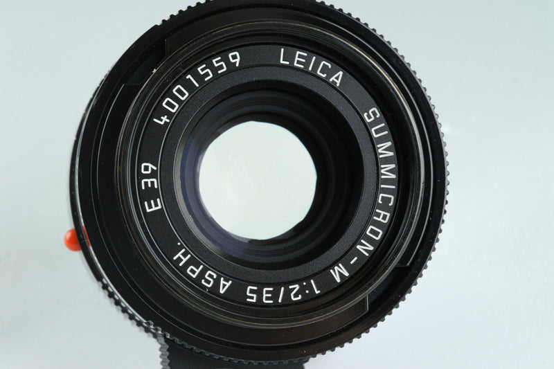 Leica Summicron-M 35mm F/2 ASPH. Black Paint Lens for Leica M