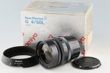 Mamiya G 50mm F/4 L Lens With Box #49150L8