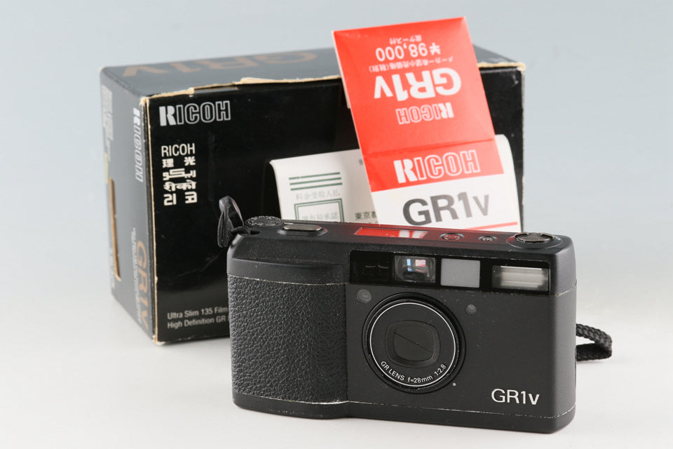 Ricoh GR1v リコー 多く シルバー 箱付き美品