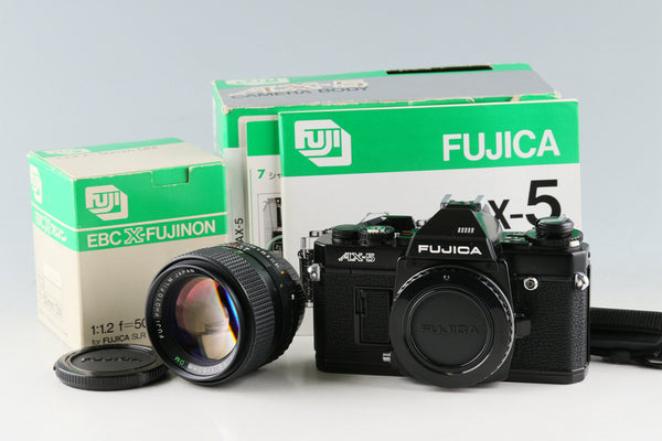 FUJICA AX-5 + EBC X-Fujinon 50mm F/1.2 Lens With Box #49176L6