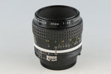 Nikon Micro-Nikkor 55mm F/3.5 Ai Lens #49191A4