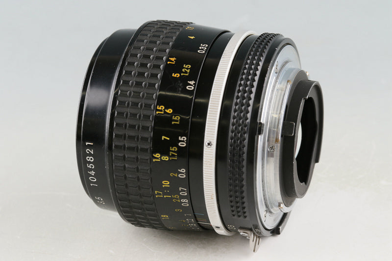 Nikon Micro-Nikkor 55mm F/3.5 Ai Lens #49191A4