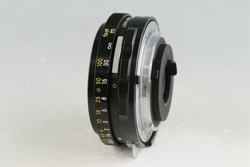 Nikon GN Auto Nikkor.C mm F.8 Ai Convert Lens #A4
