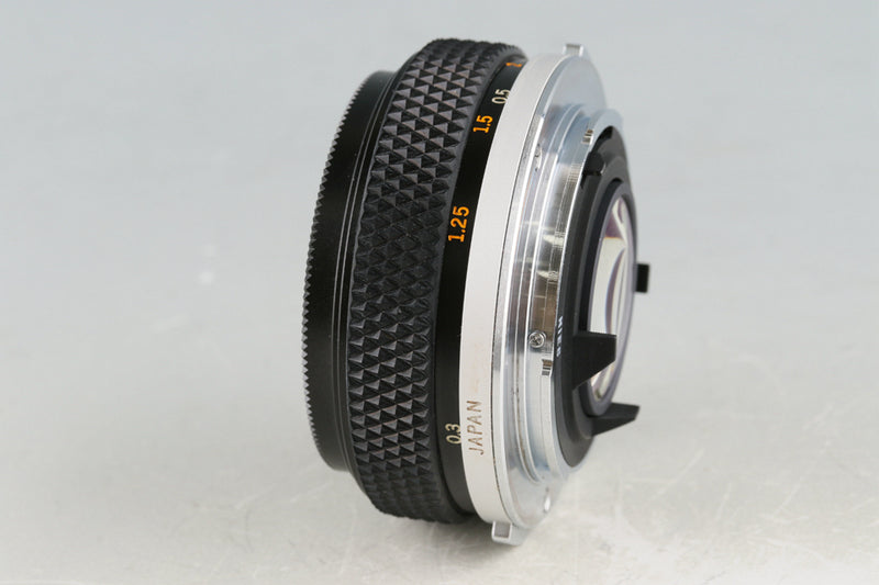 Olympus OM-System Zuiko Auto-S 40mm F/2 Lens #49198F4