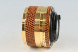 Contax RTS Gold + Planar T* 50mm F/1.4 AEJ Gold Lens Wirh Box #49204L8