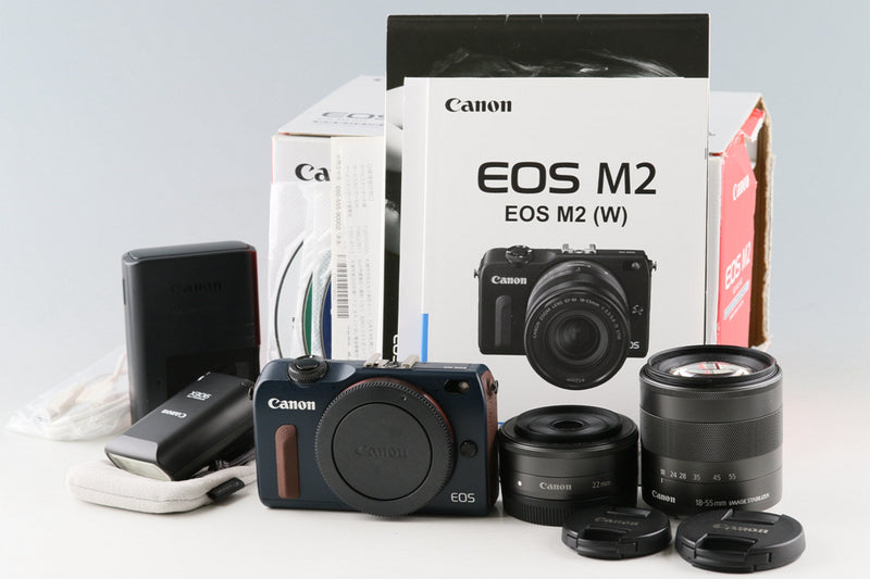 Canon EOS M + EF-M 18-55mm F/3.5-5.6 IS STM + EF-M 22mm F/2 + 