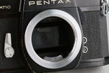 Asahi Pentax SP + SMC Takumar 85mm F/1.8 Lens #49210F3