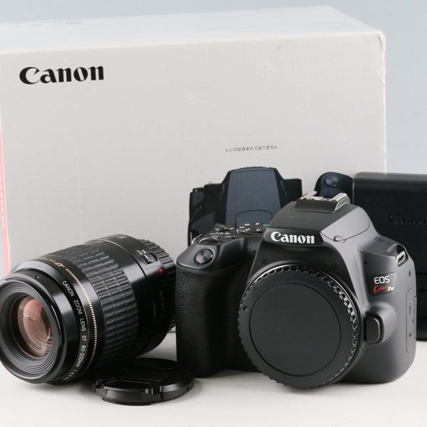 Canon EOS Kiss X10 + EF 80-200mm F/4.5-5.6 USM Lens With Box ...