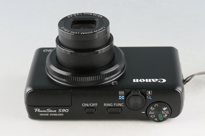Canon Power Shot S90 Digital Camera #49267D5 – IROHAS SHOP