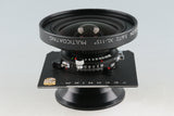 Schneider-Kreuznach Super-Angulon 72mm F/5.6 MC Lens #49311B5
