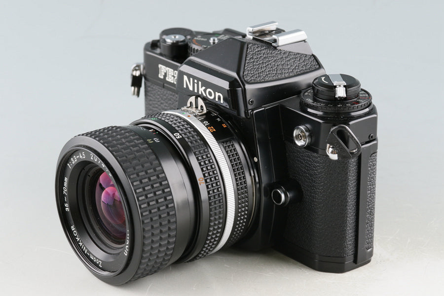 Nikon FE2 + Zoom-Nikkor 35-70mm F/3.3-4.5 Ais Lens #49367D3 – IROHAS SHOP