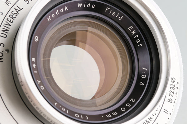 Kodak Wide Field Ektar 250mm F/6.3 (10 In.) Lens #49371B6