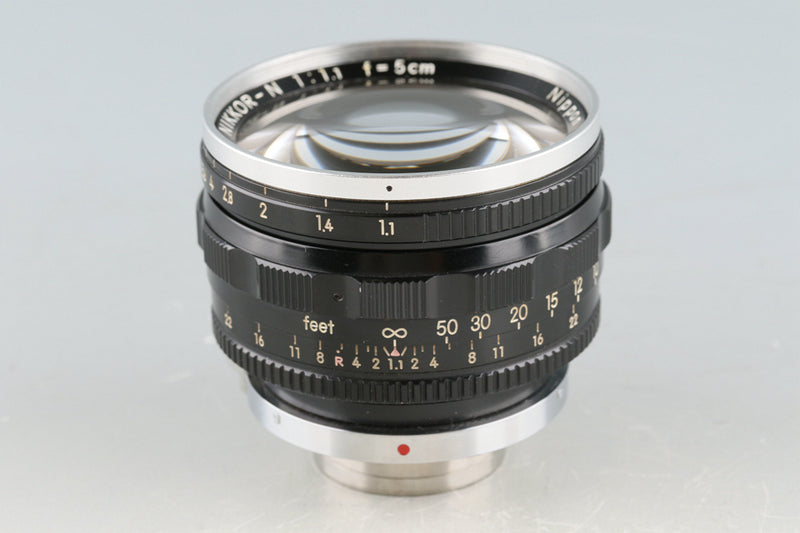 Nikon Nikkor-N 50mm F/1.1 Lens for Nikon S #49420A4