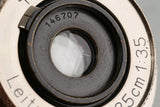Leica Leitz Elmar 35mm F/3.5 Nickel Lens for Leica L39 #49431C2