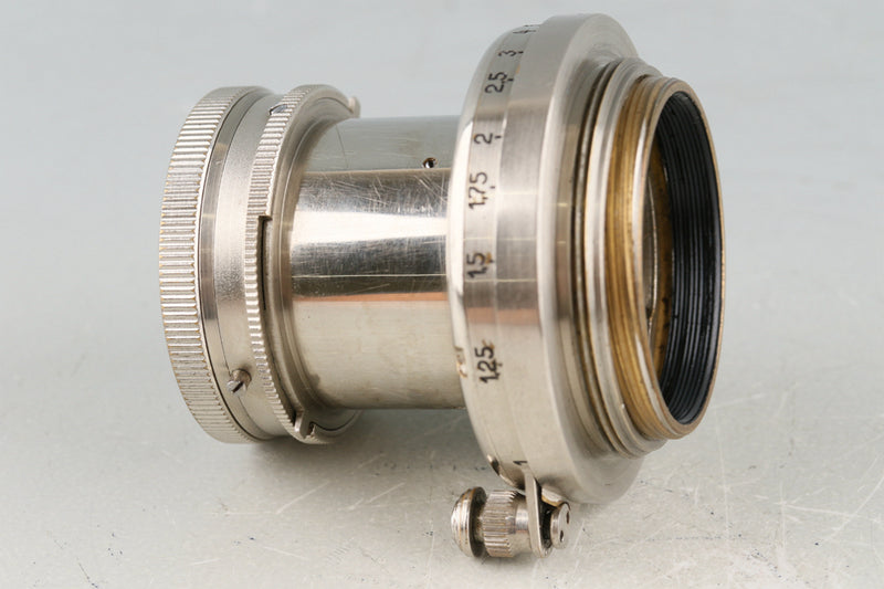 Leica Leitz Summar 50mm F/2 Nickel Lens for Leica L39 #49432C2