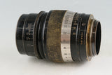 Leica Leitz Hektor 73mm F/1.9 Nickel Lens for Leica L39 #49434C2