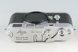 Leica Leitz M3 35mm Rangefinder Film Camera *Double Stroke* #49615T
