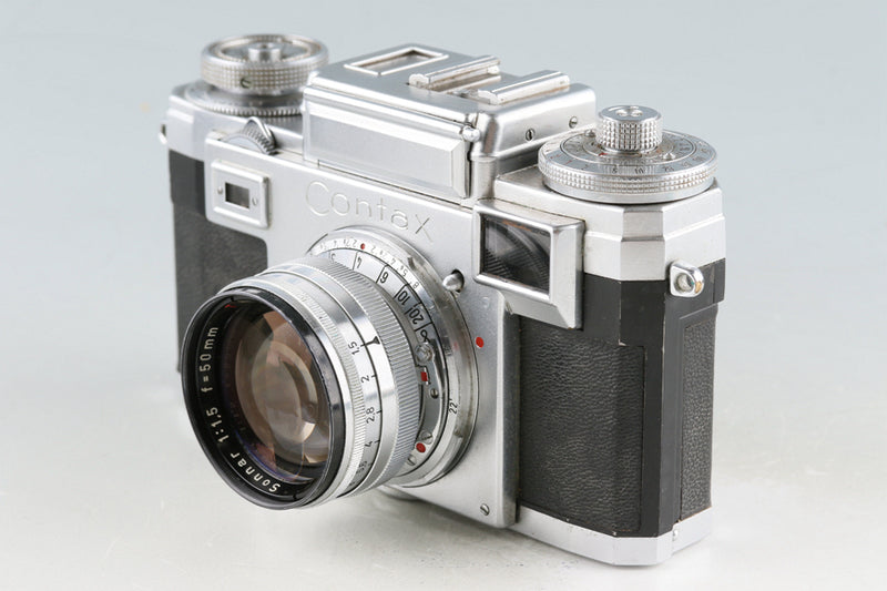 Contax IIIa + Zeiss-Opton Sonnar 50mm F/1.5 T* Lens #49632G1