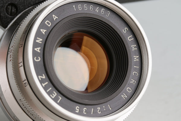 Leica Leitz Summicron 35mm F/2 8 Element Lens for Leica M #49633T