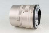 Contax Carl Zeiss Sonnar T* 90mm F/2.8 Lens for G1/G2 #49650A1