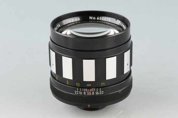 Kowa Optical Works Prominar 85mm F/3.5 Lens #49652F4