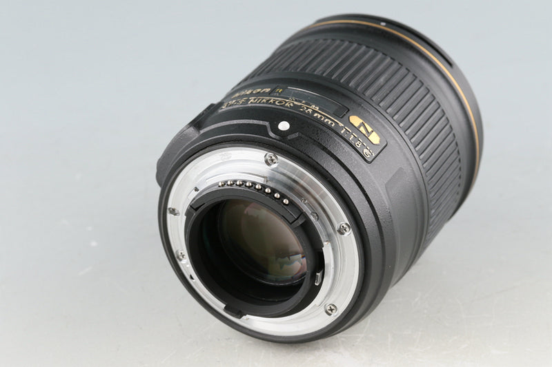 Nikon AF-S Nikkor 28mm F/1.8 G N Lens #49667A5