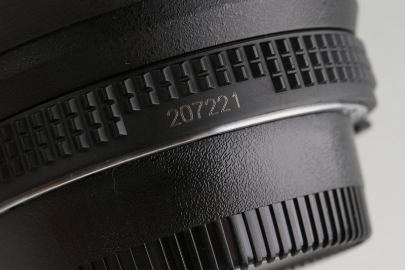 Nikon AF VR-NIKKOR ED 80-400mm F/4.5-5.6 D Lens #49707L6