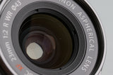 Fujifilm Fujinon Super EBC XF 23mm F/2 R WR Aspherical Lens #49723E5