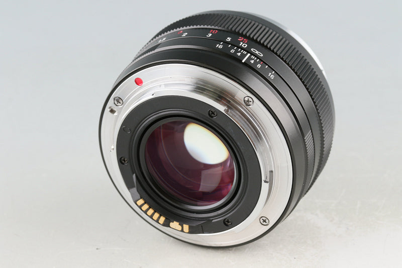 Carl Zeiss Planar T* 50mm F/1.4 ZE Lens for Canon #49742H22