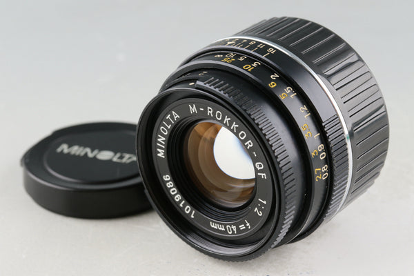 Minolta M-Rokkor-QF 40mm F/2 Lens for Leica M #49752F5