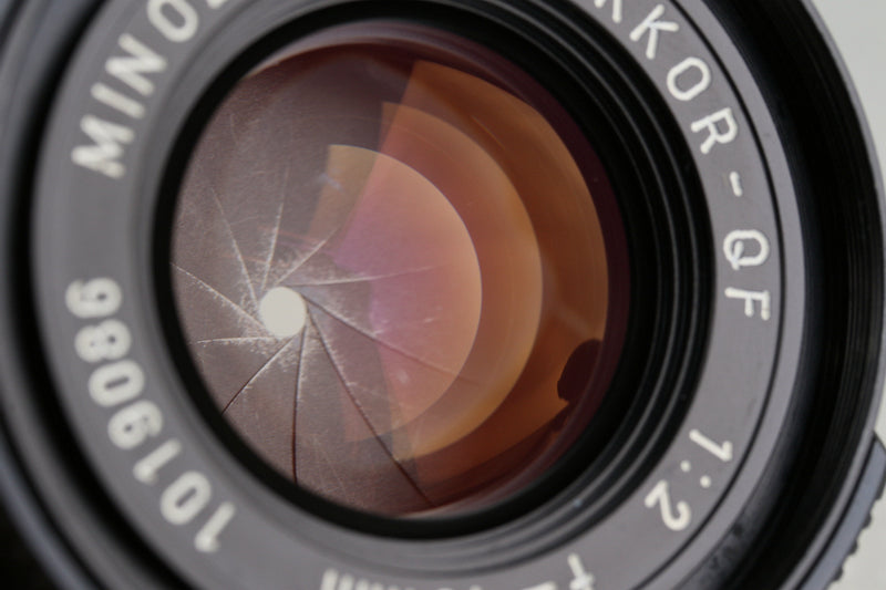 Minolta M-Rokkor-QF 40mm F/2 Lens for Leica M #49752F5 – IROHAS SHOP