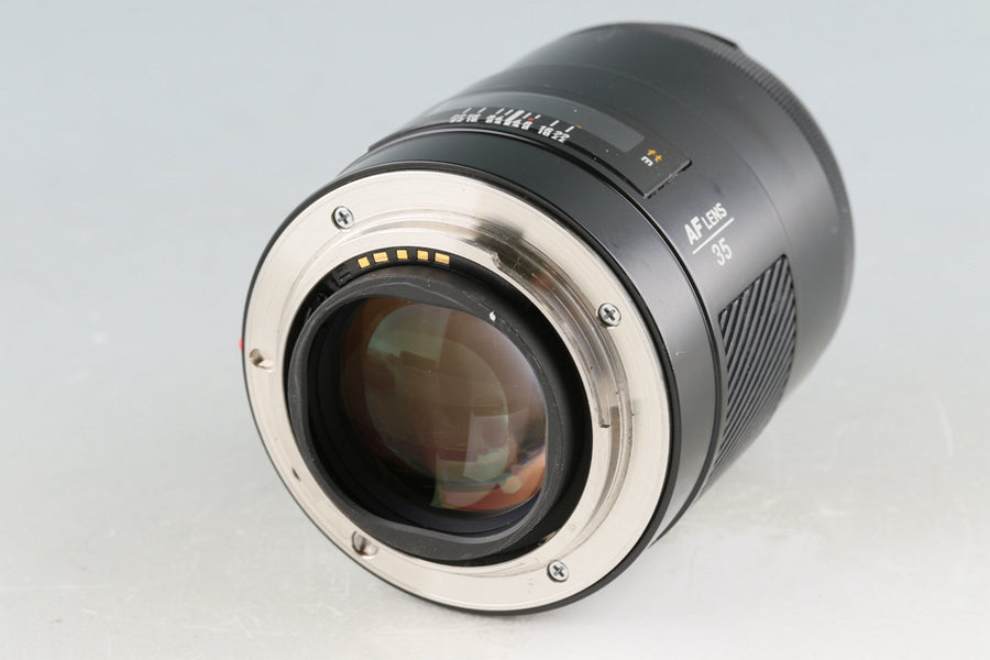 Minolta AF 35mm F/1.4 Lens for Minolta AF #49814F5 – IROHAS SHOP