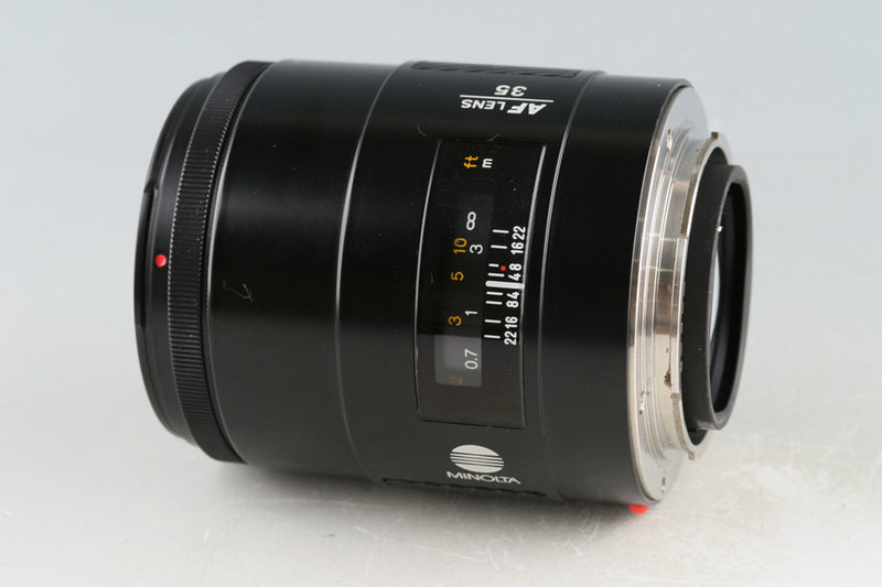 Minolta AF 35mm F/1.4 Lens for Minolta AF #49814F5