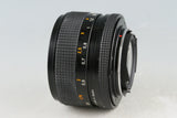 Contax Carl Zeiss Planar T* 50mm F/1.4 MMJ Lens for CY Mount #49828F4