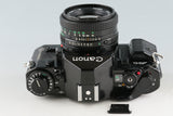 Canon A-1 + FD 50mm F/1.8 Lens #49838D5