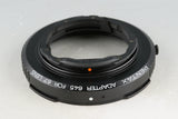 Pentax Adapter 645 for 67 Lens #49862C4