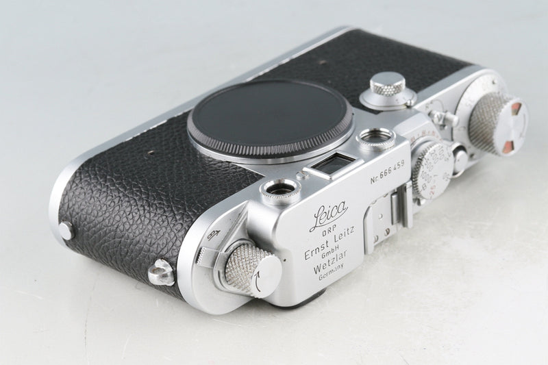 Leica Leitz IIIf Red Dial 35mm Rangefinder Film Camera #49884D1