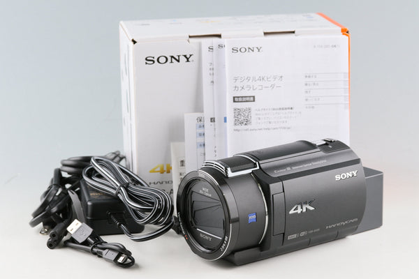 Sony Handycam FDR-AX45A 2023 model With Box *Japanese Version Only* #49895L2